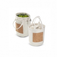 Bolsa T�rmica em algod�o e corti�a Personalizada 