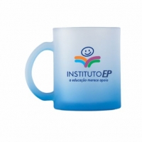 Caneca de Vidro Personalizada 350ml 