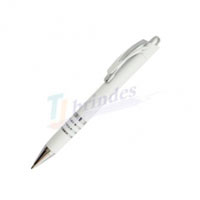 Caneta Executiva Branca Personalizada