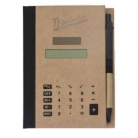 Bloco de Anotaes com Autoadesivos e Calculadora 