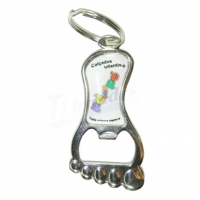 Chaveiro Abridor em formato de P Personalizado 